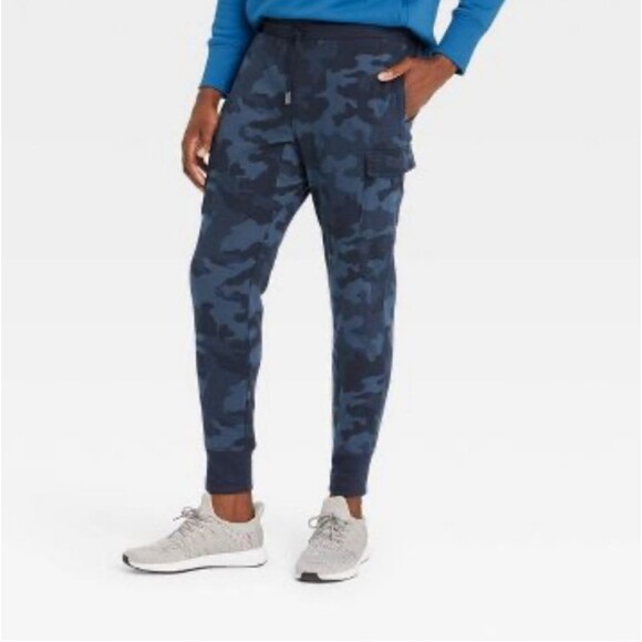 all in motion Other - All In Motion Navy Camo Fleece Joggers Size XXL NWT